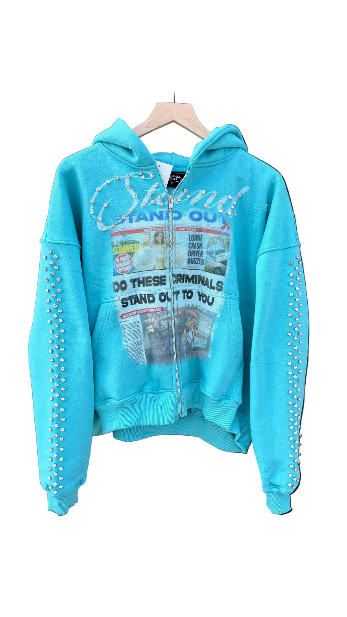 Teal Heist Zipup