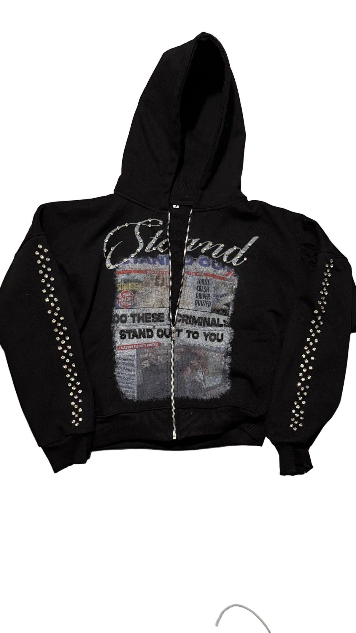 Black HEIST Zipup