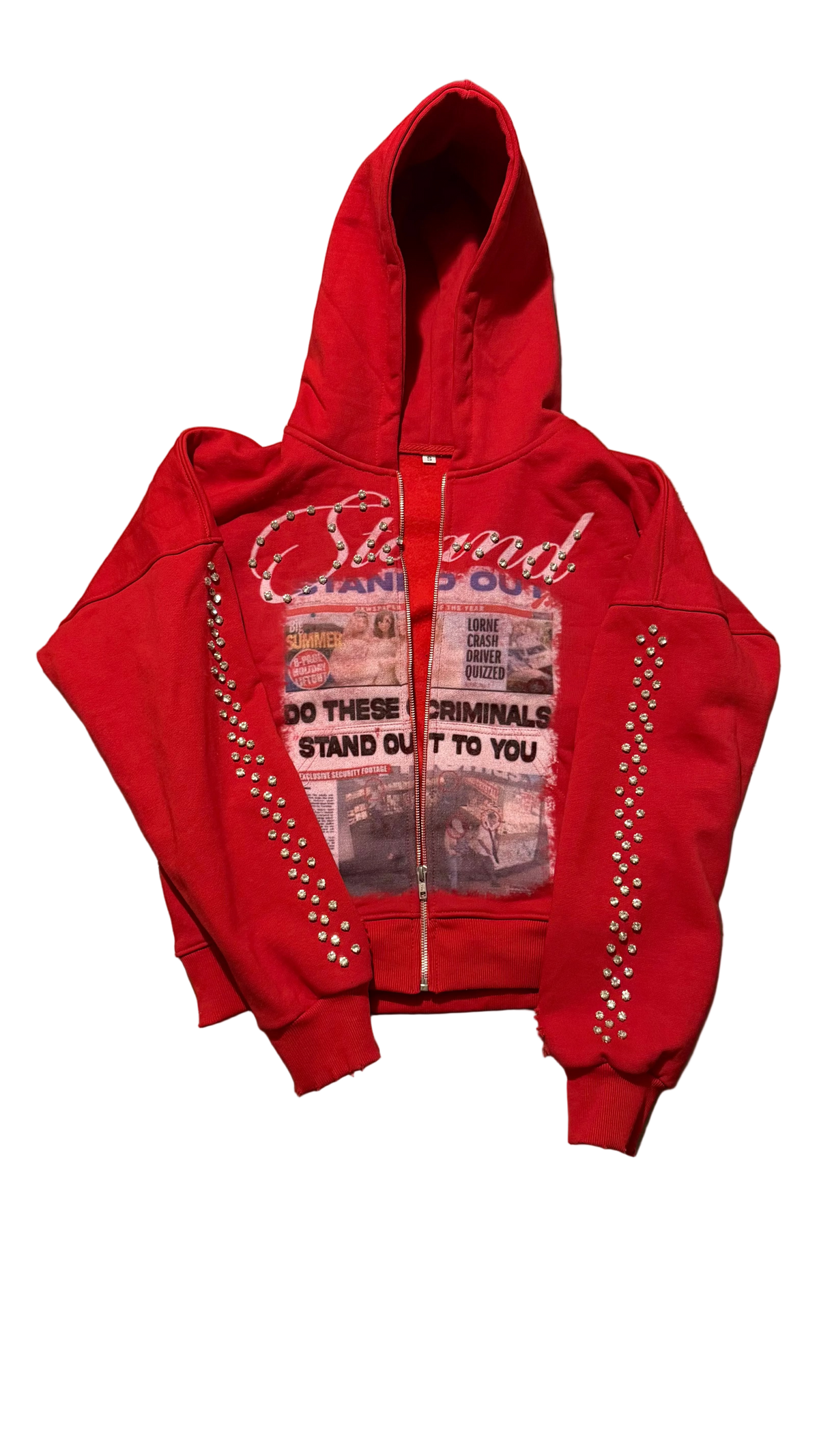 Red HEIST Zipup